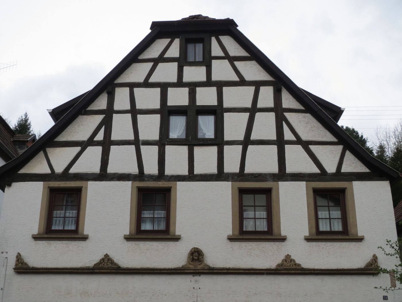 Fachwerk in der Wilhelm-Heinrich-Straße